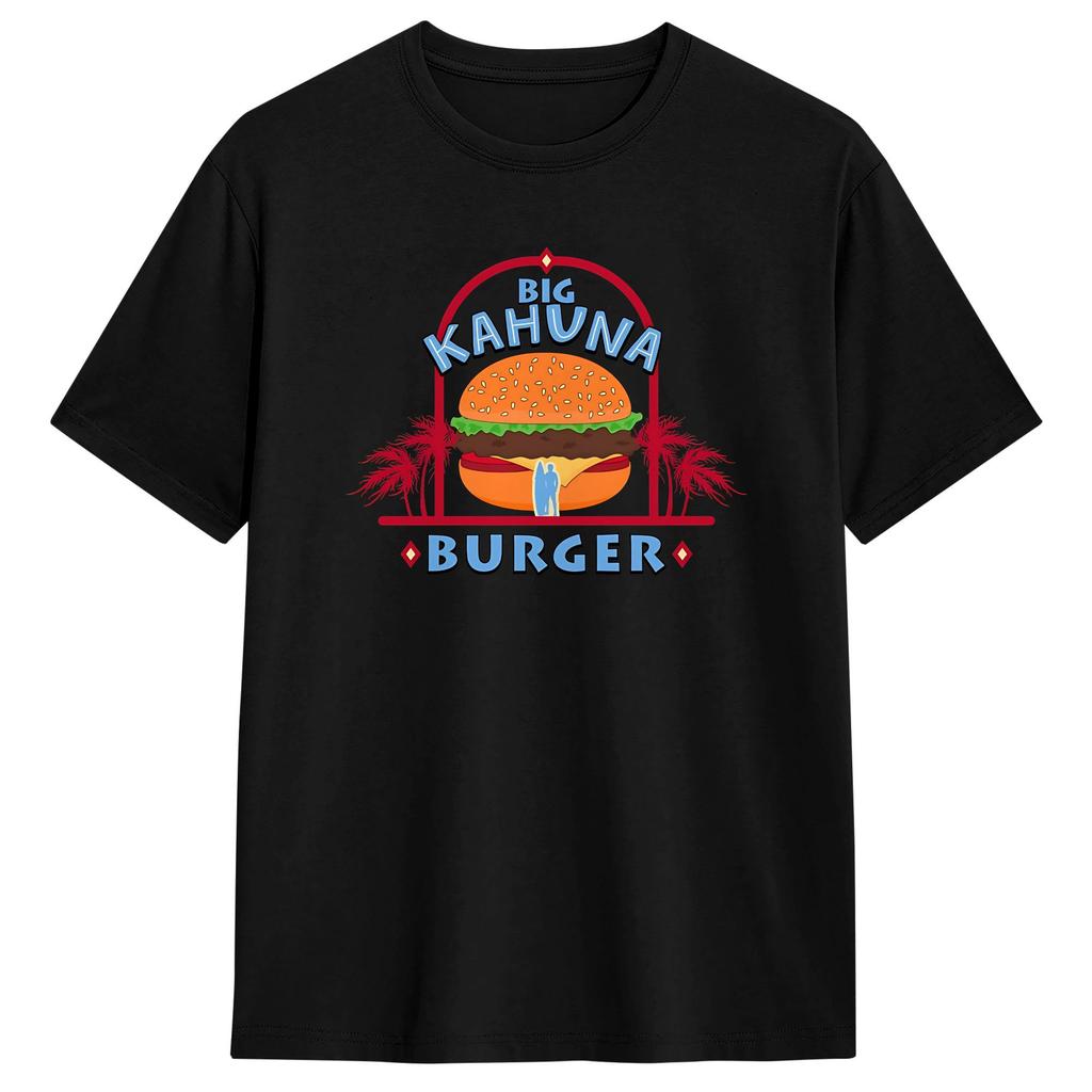 Maglietta Divertente The Big Kahuna Burger Unisex Cotone Manica Corta Girocollo Top Estivi Camicie