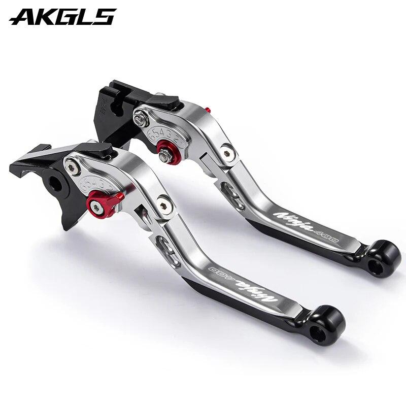 Ninja 400  2022 For Kawasaki Ninja 400 Z400 2018   Adjustable Folding Retractable Brake Lever Clutch Lever