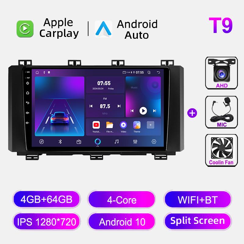 For Seat Ateca Cupra 2016-2025 Car Radio Stereo 4G WIFI Wireless Carplay Multimedia Video Android System GPS Navigation Player