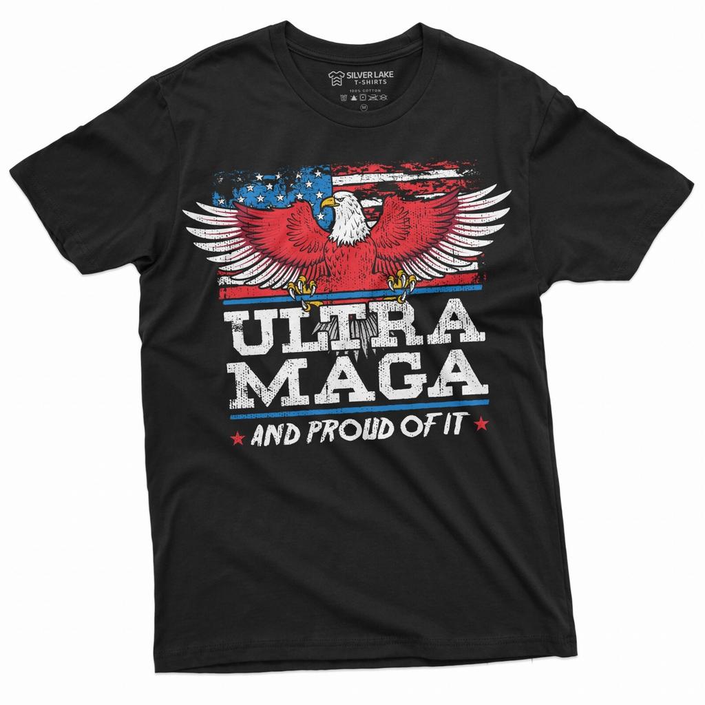 Ultra Maga T-Shirt Conservative T Shirt Anti Biden Anti Liberal Tee Trump 2024 T