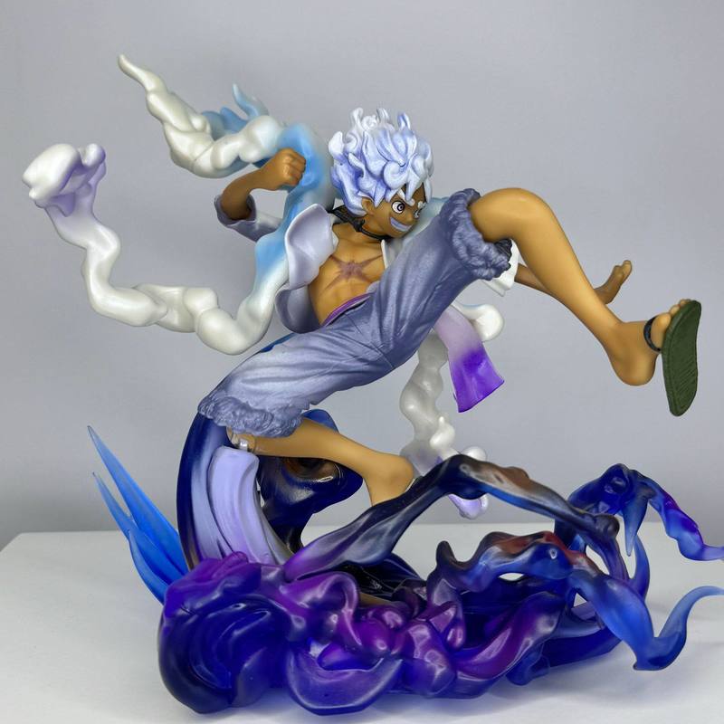 One Piece Popmax Five Level Nika Luffy Gift Figurines Statues Anime Models Trendy Toys Ornaments Peripheral Gifts