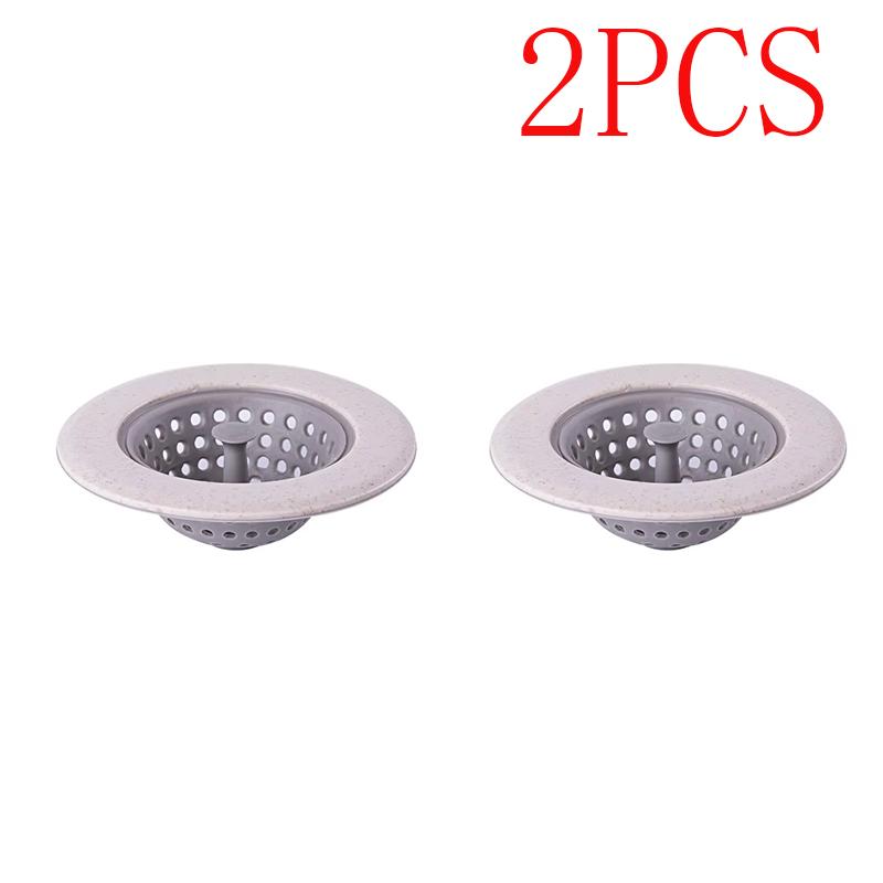 1/2PCS Sink Strainer Silicone Sieve Kitchen Sink Filter Mesh Fillers For Hair Gootsteen Zeef Things For Kitchen Accessories