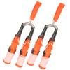 2pcs Fishing Safety Pick Outdoor Life Saving Dual Handheld Hammer with Safety Belt