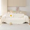 Autumn and Winter Soft Living Room Sofa Towel Creative Caterpillar Comfortable Rose Velvet Home Sofa Towel Solid Color Blanket
