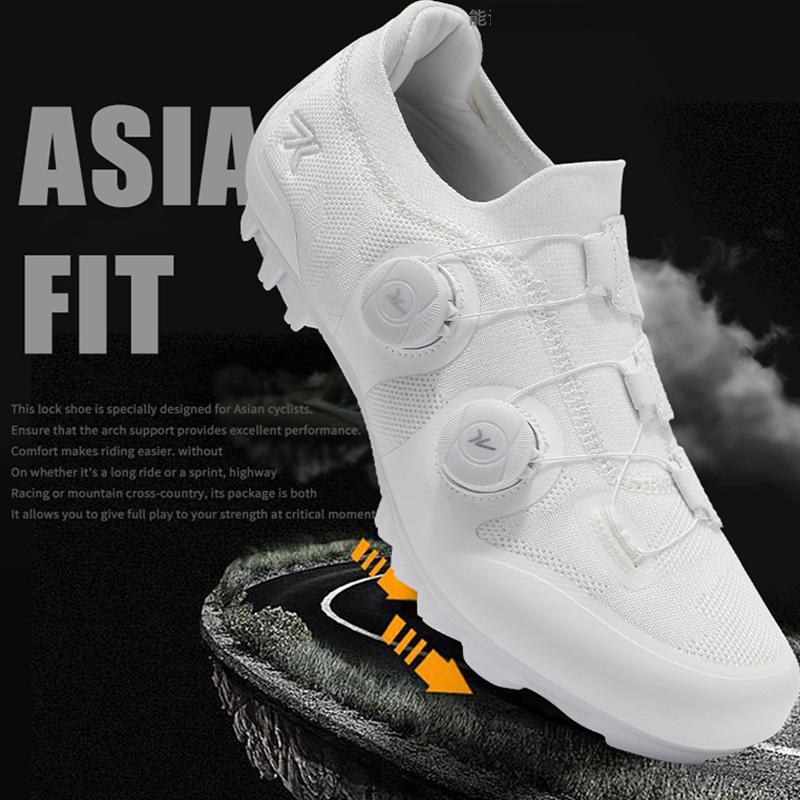 Nuove Scarpe da Ciclismo da Uomo e Donna, Gomma Multifunzionale da Strada e Montagna per Coppie, Antiscivolo e Traspiranti