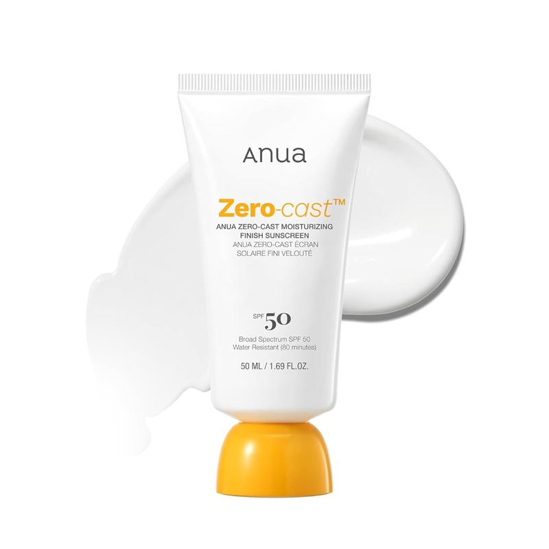 

Anua Солнцезащитный крем с увлажняющим финишем Zero-cast SPF 50+ PA++++ 50 мл