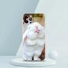Cute White Baby Rabbits Luxury Phone Case For iPhone 16 15 14 13 12 11 Pro Max XS X XR SE 7 8 Plus soft Silicone Clear Cover