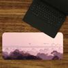 Dreamy Pink & Purple Sky XL Mouse Pad | Upgrade Your Setup with This Durable, Smooth Desk Mat for Gaming and Office