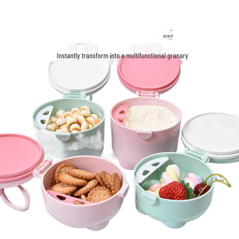 Compact Baby Formula Dispenser, Mini Airtight Milk Powder Compartments - TYmy