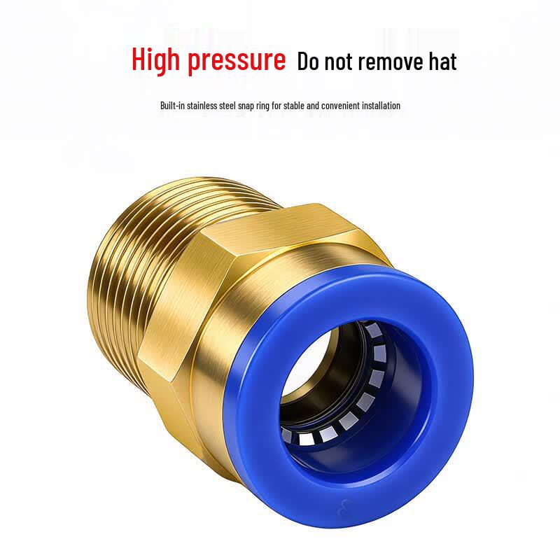 HNYH Pneumatic Quick Connect Fitting PC6-02 (10-Pack)