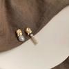 Retro Fashion Oil Drop Earrings for Women, Vintage Niche Elegant Style, High-End Personalized Hypoallergenic Ear Jewelry