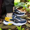 Cross-border hot selling boys' shoes 2024 spring and autumn new mesh breathable medium and large boys children's sports shoes