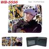 One Piece Anime Geldbörse Vollfarbdruck Zweifach faltbar Kartenhalter Studenten Anime Leder Geldbörse