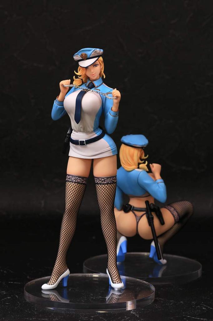Lewd Sadistic Policewoman Akiko Designed by Oda Non Scale PVC Painted Finished Figure Ver.II 1/6