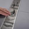 1PC Hair Catcher Shower Drain Outfall Stopper Cutable Sink Strainer Filter Mesh Stickers