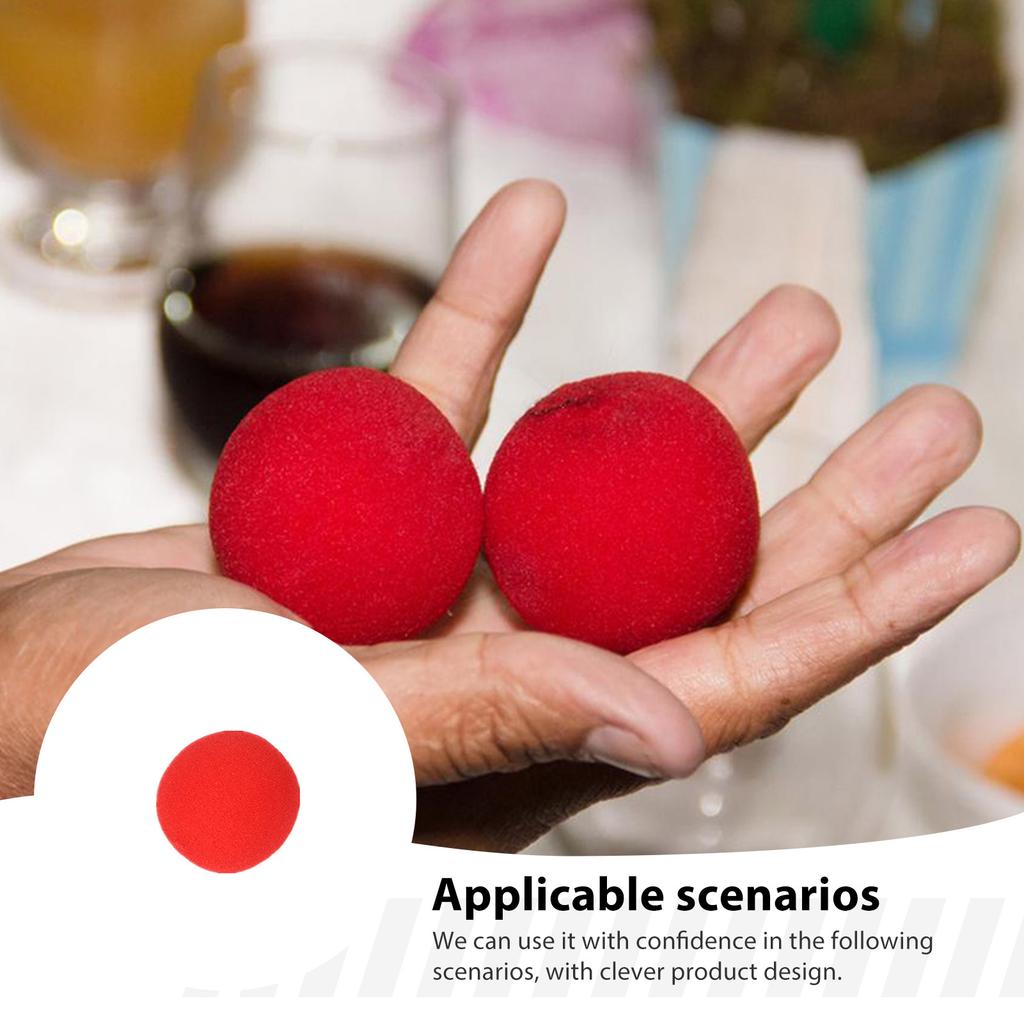 3.5cm Soft Magic Sponge Balls Close-Up Magic Trick Props  Suitable For Beginners And Magicians