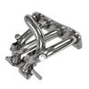 4-2-1 Tri-Y off-road Exhaust Manifold DIY Modify Stainless Steel For 1999-07 Toyota MRS MR2 Spyder 1.8L DOHC 4 Cylinder Engines