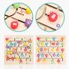 Manipulation Board Maze Pedagogical Educational Math Game 4yr Old Learning Letters Kids Wooden Number Autism Toys for Boys Girls