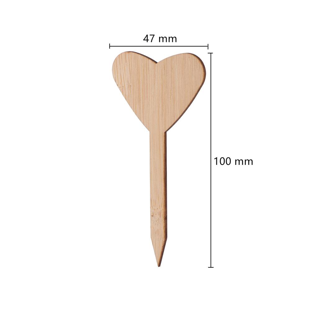 Plant Labels Wooden Plant Sign Tags Multi-Type Bamboo Garden Markers Bonsai Seed Potted Flower Vegetable Succulent Tool 5/50Pcs