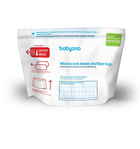 B.O.1038 Microwave Sterilization Bags 5 pcs. TAKE CARE
