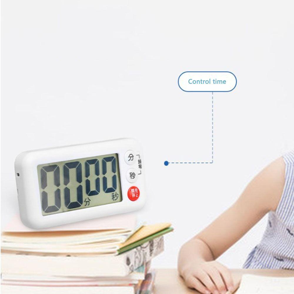 Countdown Children Studying Timer Digital Alarm Clock Kitchen Cooking Timer Refrigerator Reminder