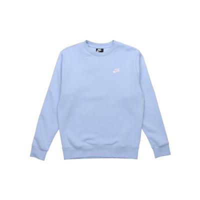 Casual Fleece Pullover Sweatshirt Men Tops Blue BV2663-436