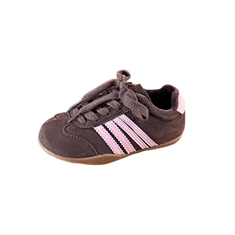 Girls' Winter 2025 Casual German Sports Shoes - Stylish, Plus Velvet, Warm, Anti-slip Skate Shoes