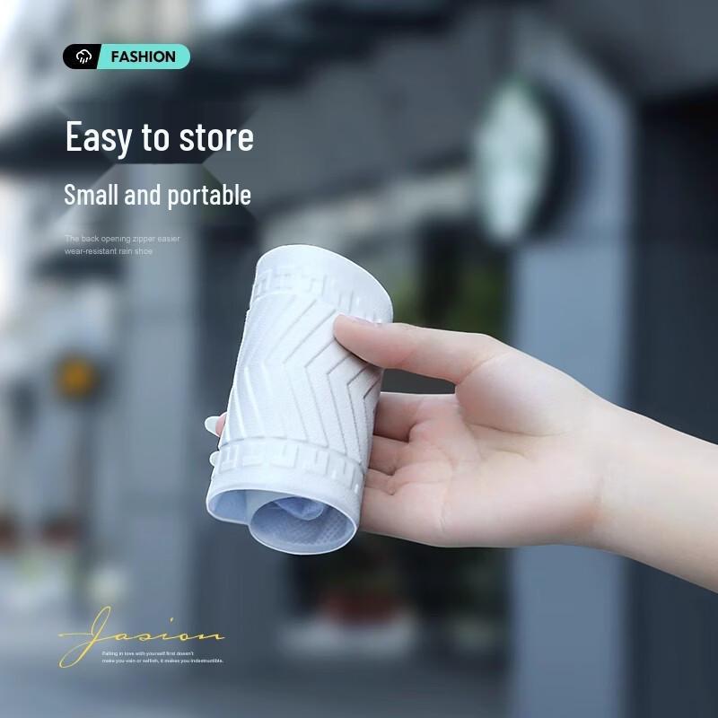 Handun Waterproof Transparent Rain Shoe Covers