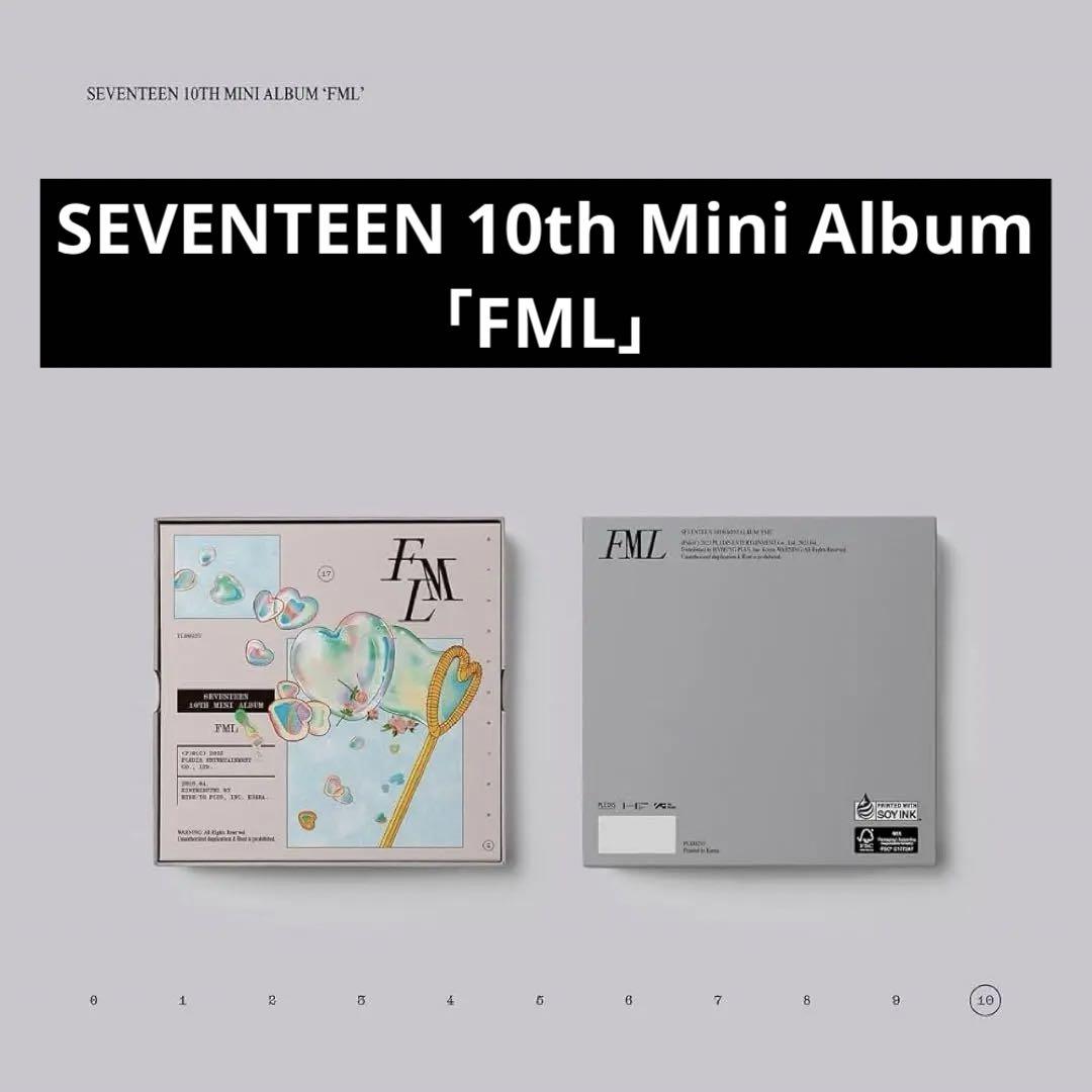 

[USED] Manufacturer s bonus included: SEVENTEEN 10th Mini Album FML
