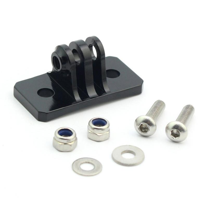 Photography Helmet Mount For Sports Cameras Shock Proof Design Quick Release Multiple Angled Adjustment