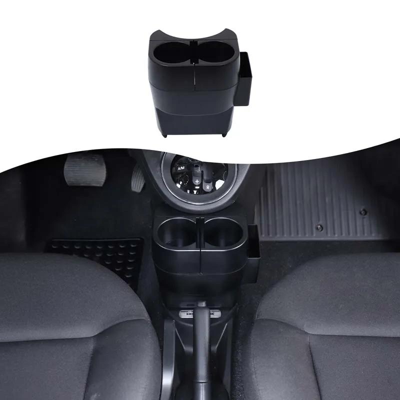 

Car Center Console Water Cup Holder Drink Stand Beverage Holder Phone Storage Box For Fiat 500 2007-2025 Auto Accessories