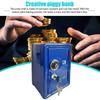 Mini Metal Safe Piggy Bank With Key Lock and Combination Children's Coin Piggy Bank Desktop Storage Box For Boys and Girls