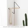 Eckaufhänger Schmiedeeisen Holz Kleiderständer Kreativ Modern Minimalistisch Kleiderschrank Möbel Für Zuhause Offener Schrank Schlafzimmermöbel