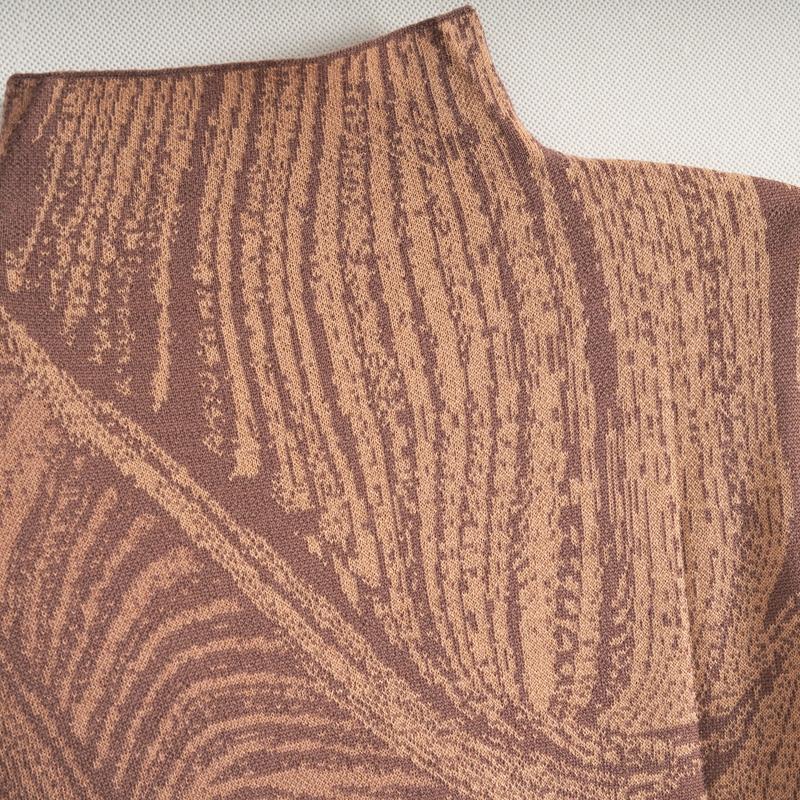 NEIWAI long-sleeved jacquard sweater