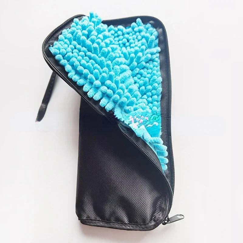 Portable Travel Accessories Waterproof Case Umbrella Cleaning Cloth Ultrafine Fiber Umbrella Cover Water Absorbent Umbrella Bag