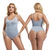 Seamless Plus Size Bodysuit: Tummy Control & Hip Lift One-Piece Shapewear