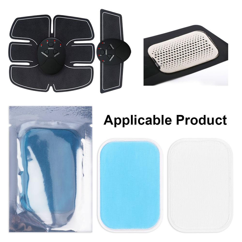 EMS-Gelpads für EMS-Trainer Bauch-Gel-Aufkleber Fitness-Hydrogel für Bauchmuskelstimulator Schlankheits-Massagegerät Praktische Anwendung