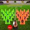Balde de Treino Multiesportivo: Sinalização Digital para Futebol, Basquete, Pista de Obstáculos e Atletismo