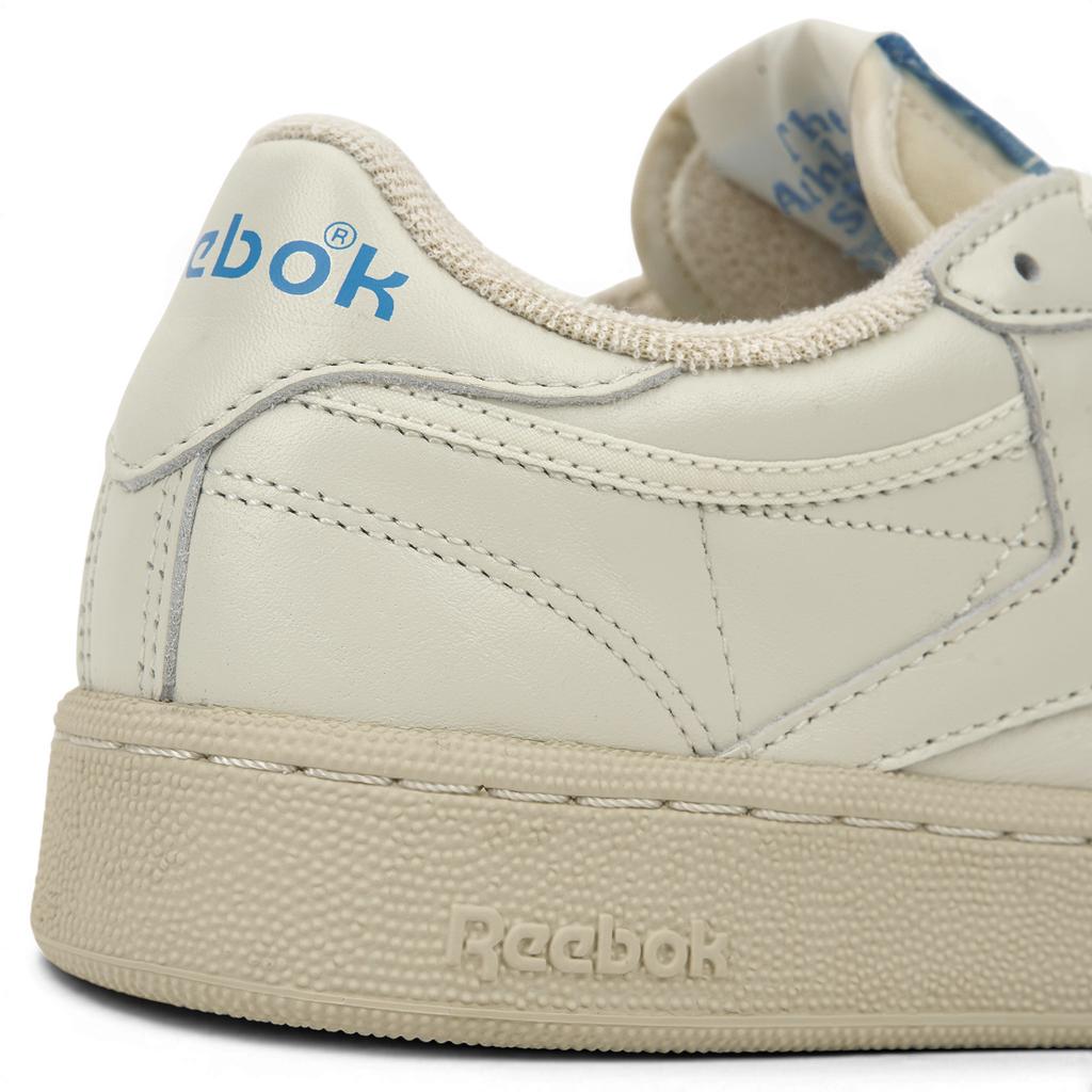 Reebok Club C 85 Vintage Chalk Essential Blue Unisex Αθλητικά Παπούτσια Κρεμ Αλάβαστρο GX3680