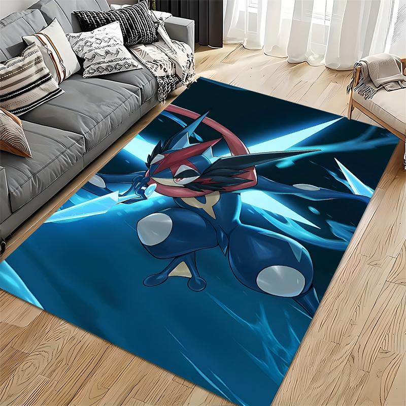 Greninja Printed Custom Carpet Non-Slip Mat Personalized Design Home Decoration Living Room Bedroom Washable