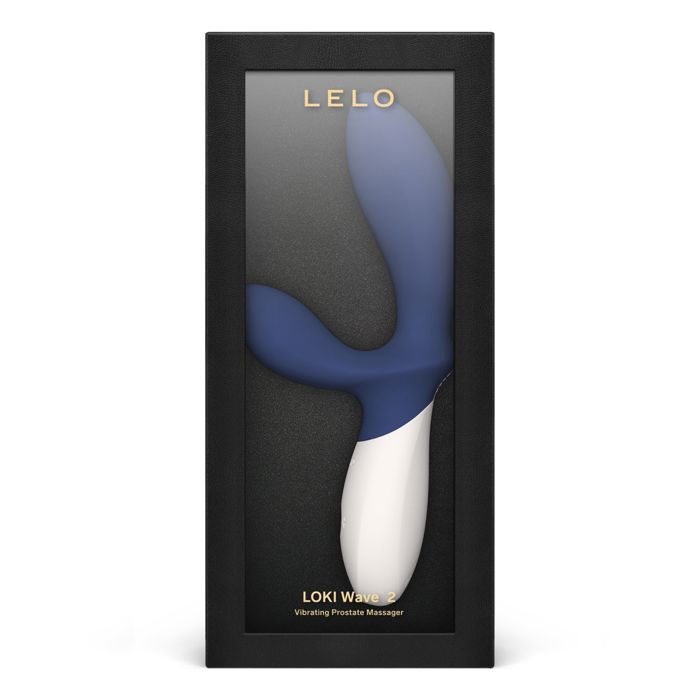 Stimulateur de prostate - LELO - LOKI Wave 2 - Silicone - Résistant à l'eau - 12 modes de vibration