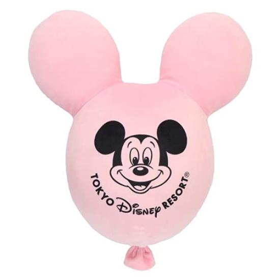 Balloon Cushion Disney Resort Balloon Design 2021 Disney Merchandise Souvenir (Mickey) (Pink) [Tokyo Exclusive]