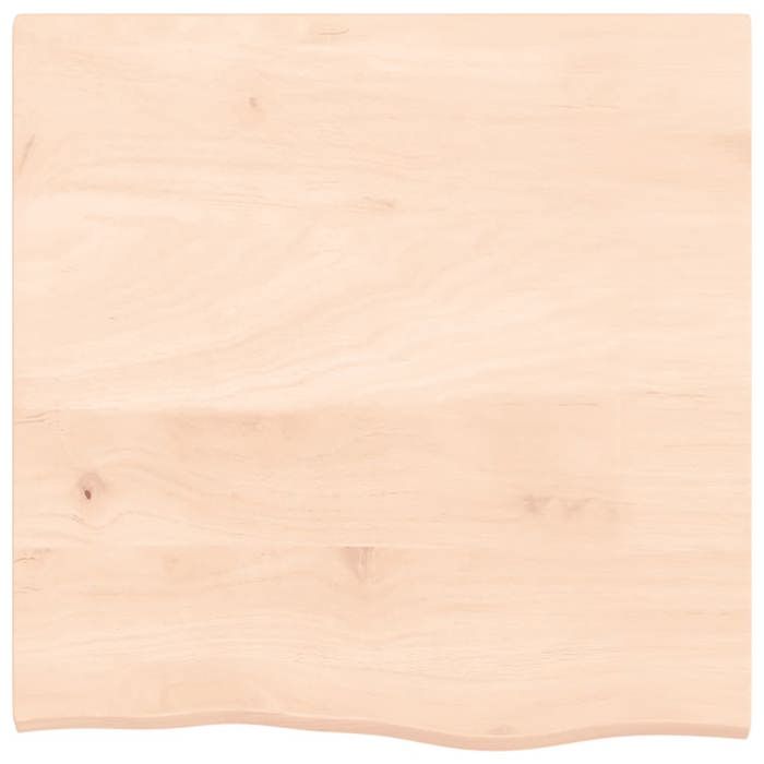VidaXL Table Top 60x60x2 Cm Solid Untreated Oak Wood 3156287