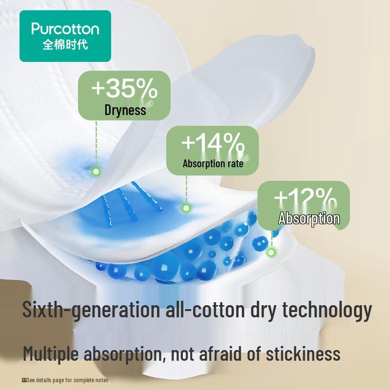 PurCotton Nais Princess Medical Grade Pure Cotton Sanitary Napkins