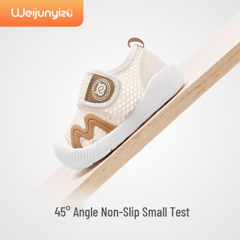 Breathable Summer Mesh Sandals for Toddler Boys, Soft Sole, Ages 1-3