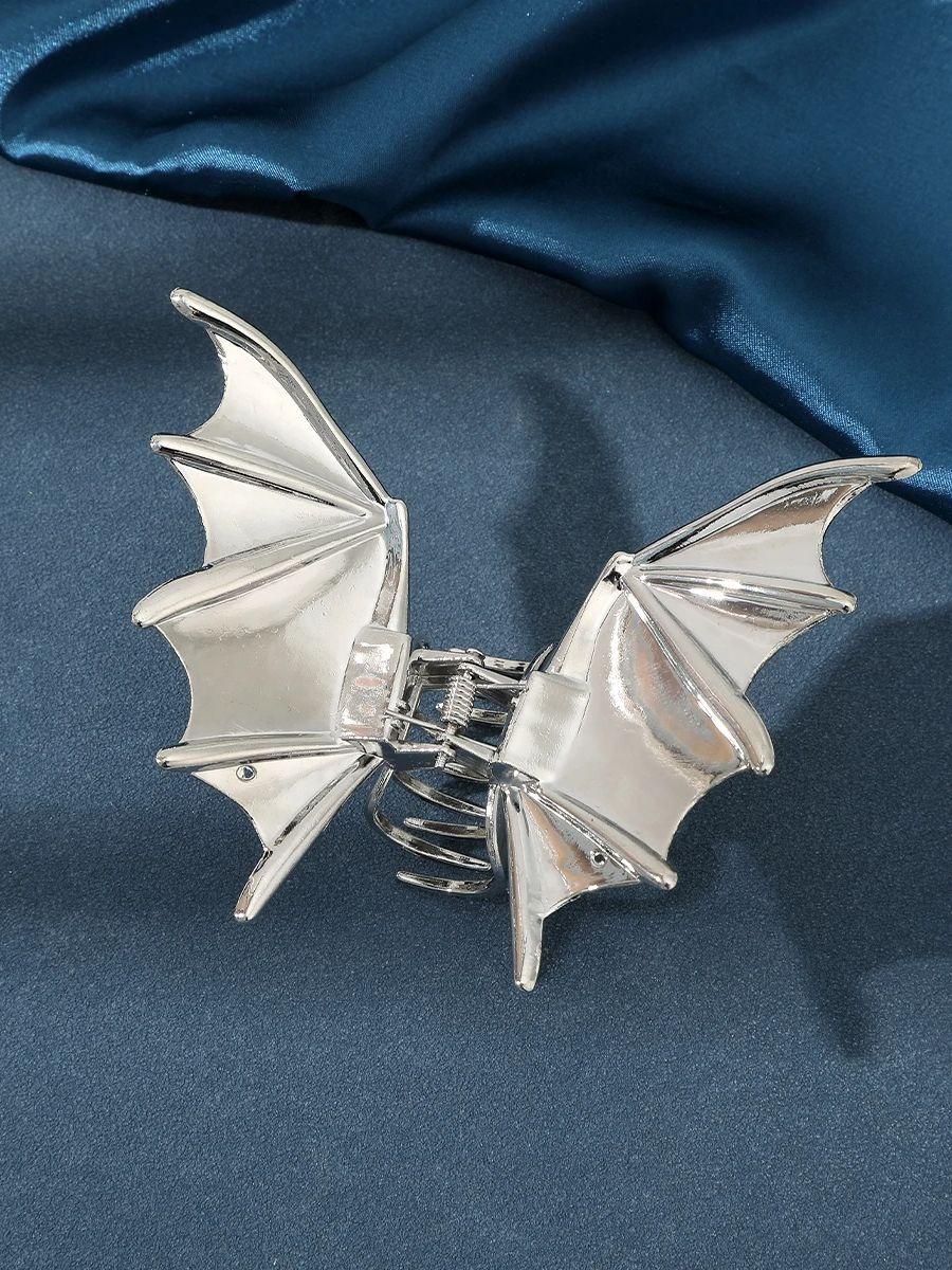 

Металлический Зажим для Волос Серебристый Рейв Преувеличенный Заколка Зажим для Волос Девочки Фестиваль Хвост Заколки Головные Уборы Аксессуары