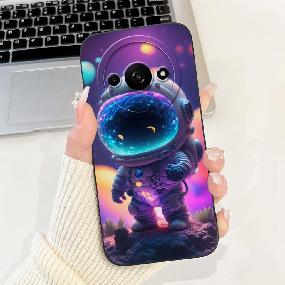For Xiaomi Redmi A3 4G Case Luxury Art Painted Cover For Redmi A3 A2 A1 RedmiA3 RedmiA1 Phone Casing Soft Fundas ShockProof