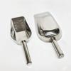 Ergonomic Handle Pet Food Scoop Stainless Steel Ice Scoop Food Measuring Cup  Household