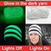 Novel Functional Yarn Glow In the Dark Polyester Luminous Yarn 2mm For Knitting Sweater Hat Glowing Yarn