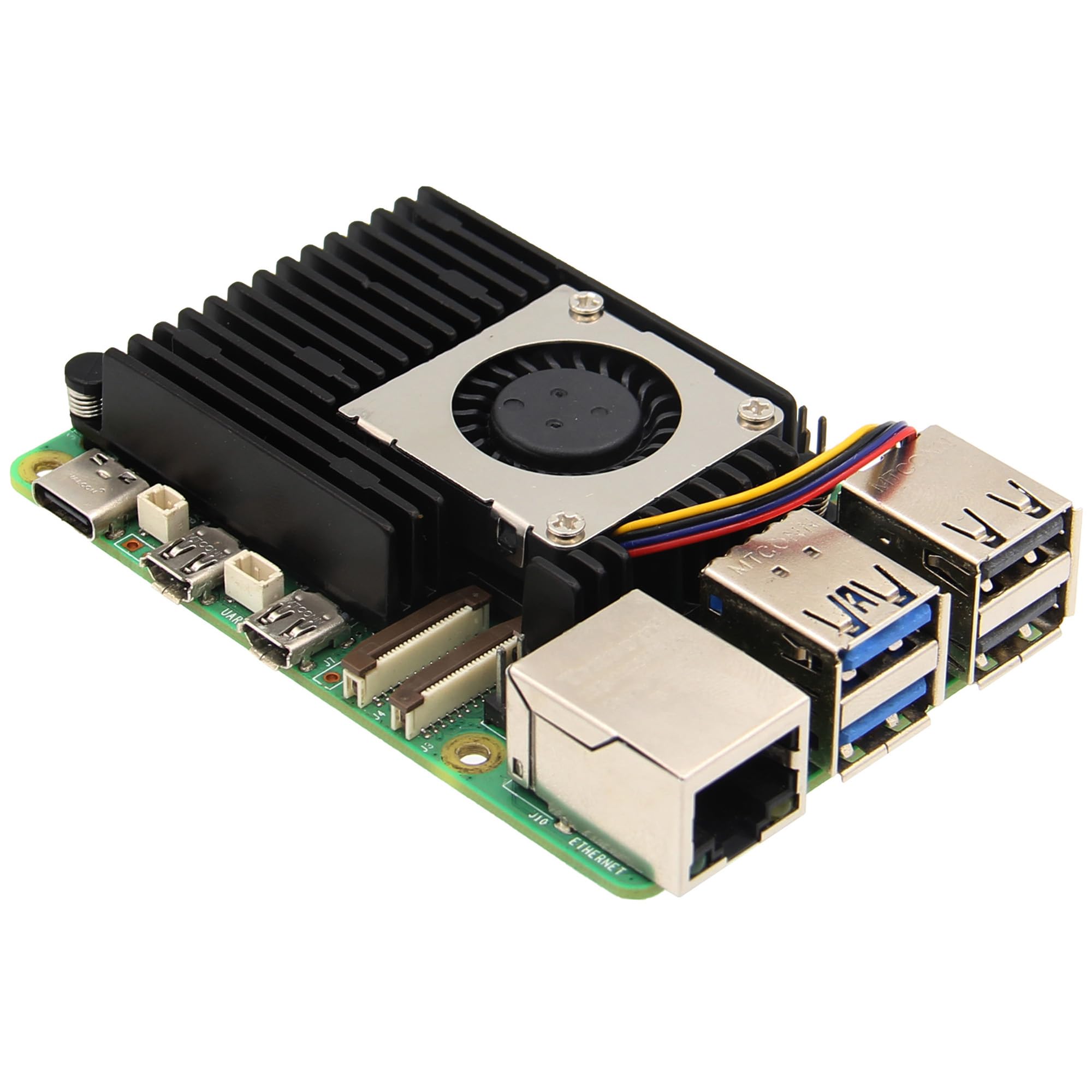 

Geekworm Active Cooler applicable only to Raspberry Pi 5 H505, чорний